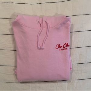 Cha Cha Matcha Hoodie Large